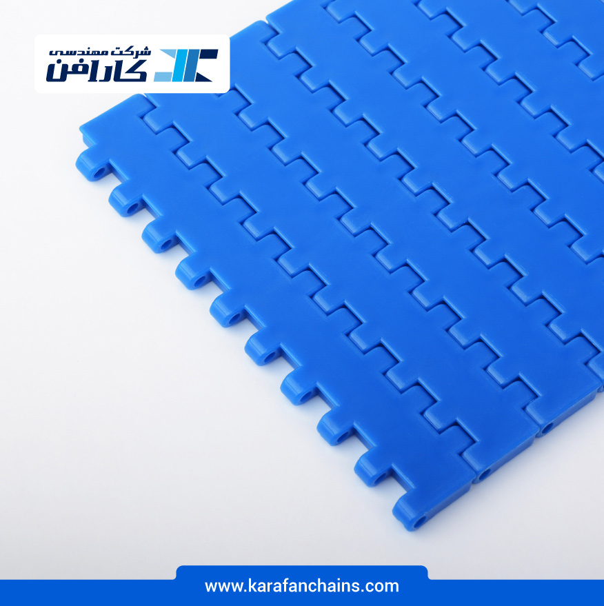 تسمه مدولار حرکت مستقیم گام 1 اینچ بدون گذر ( آبی )