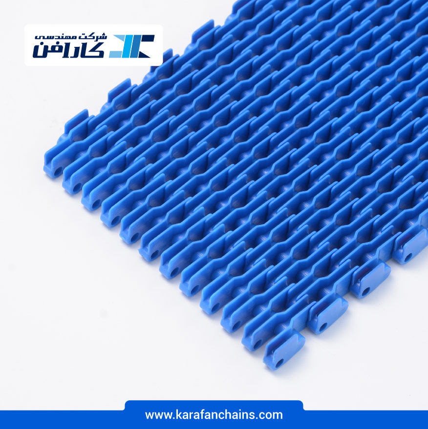 تسمه مدولار حرکت مستقیم گام 1 اینچ با گذر 40% شانه ای ( آبی )