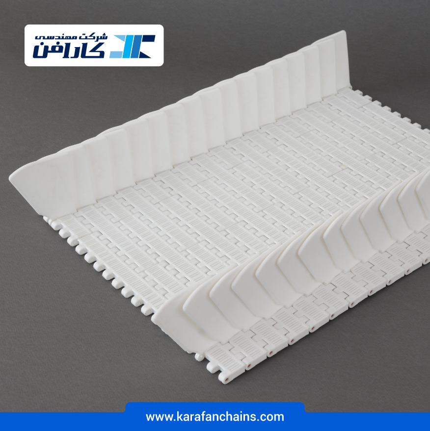 تسمه مدولار حرکت مستقیم گام 1 اینچ با دیواره و گذر 10% ( سفید ) در کارابلتز