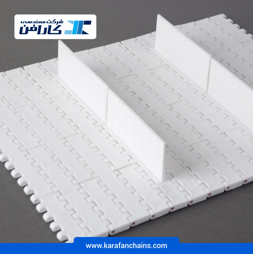 تسمه مدولار حرکت مستقیم گام 1 اینچ با تیغه بالابرنده بدون گذر ( سفید ) در کارابلتز