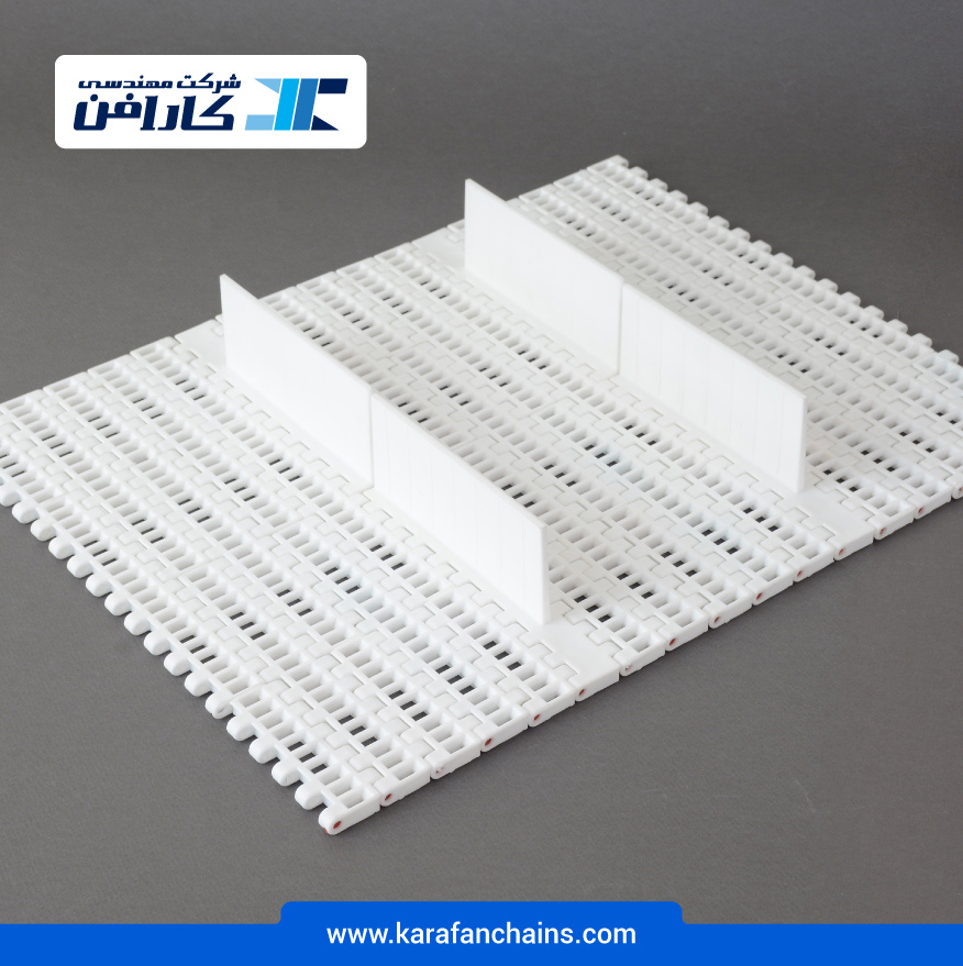 تسمه مدولار حرکت مستقیم گام 1 اینچ با تیغه بالابرنده با گذر 30% ( سفید )