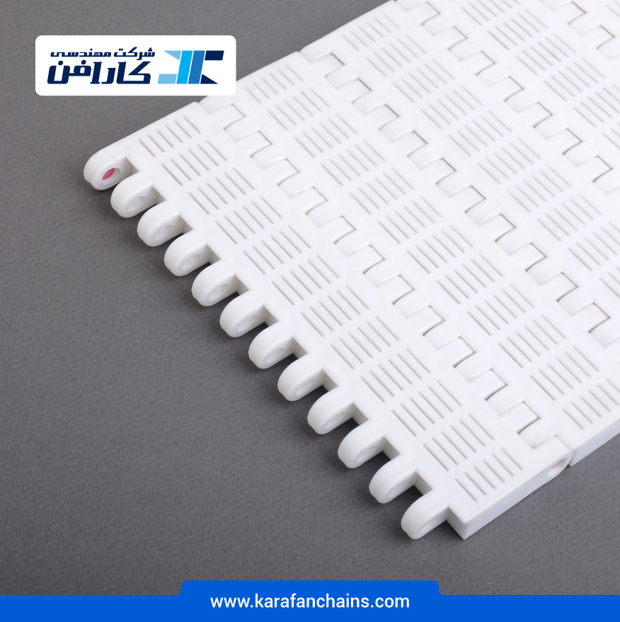 تسمه مدولار حرکت مستقیم گام 2 اینچ با گذر 10% - سفید در کارابلتز