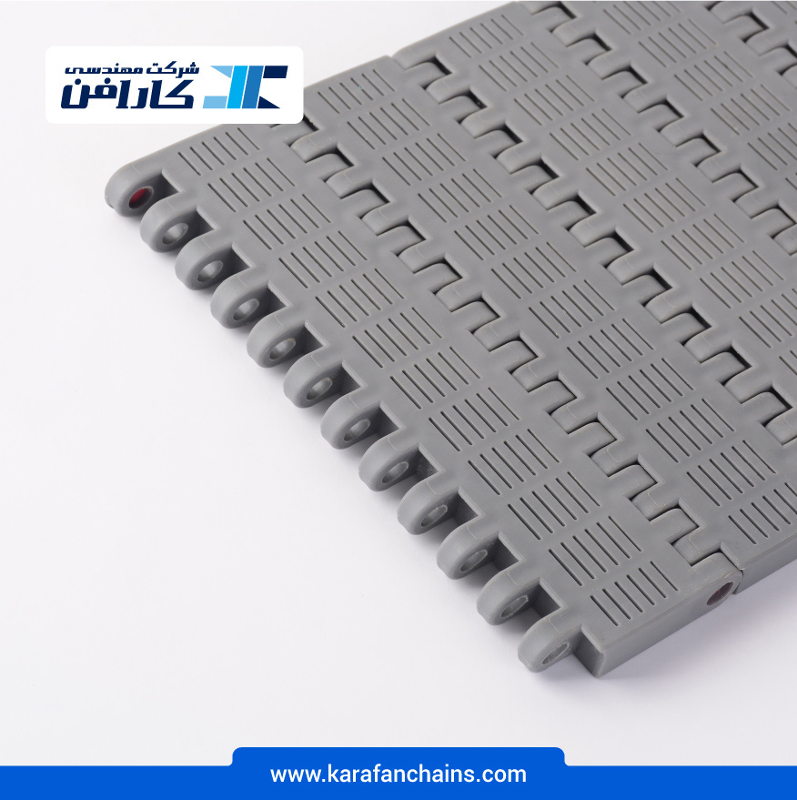 تسمه مدولار حرکت مستقیم گام 2 اینچ با گذر 10% - خاکستری در کارابلتز