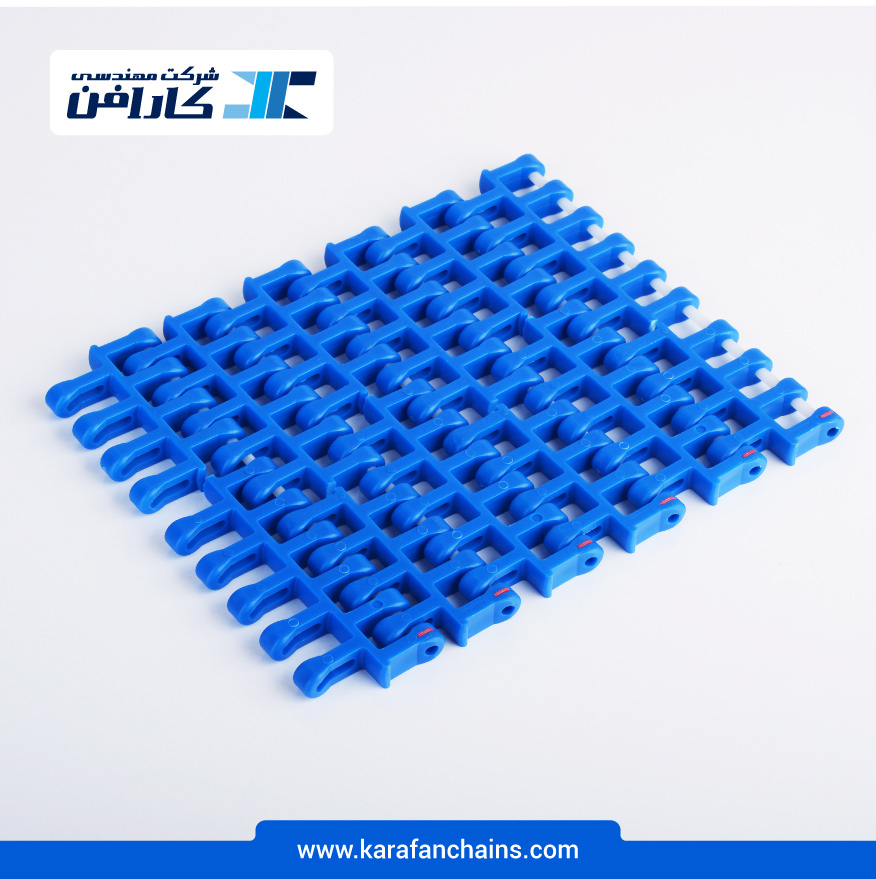 تسمه مدولار چرخشی ( اسپیرال ) گام 2 اینچ - آبی