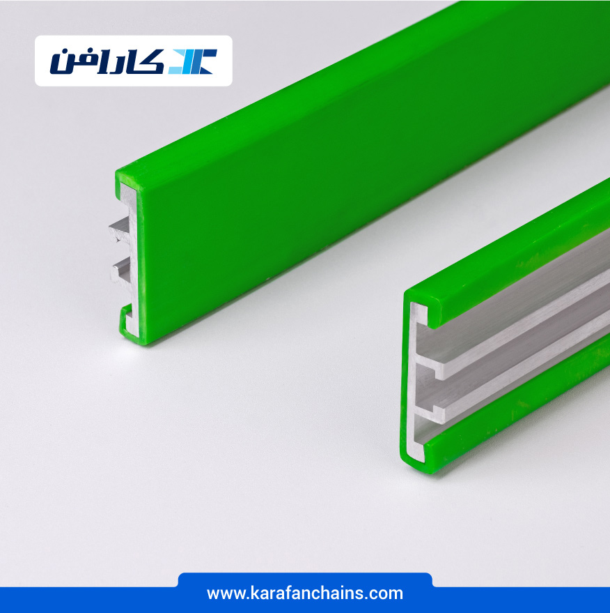 تسمه راهنما و بستر حرکت آلومینیومی عرض 60 میلیمتر با روکش کشویی پلیمری