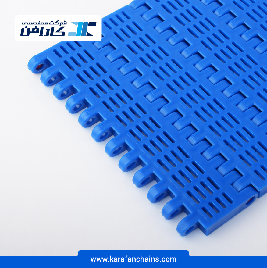 تسمه مدولار حرکت مستقیم گام 2 اینچ با گذر 20% - آبی در کارابلتز