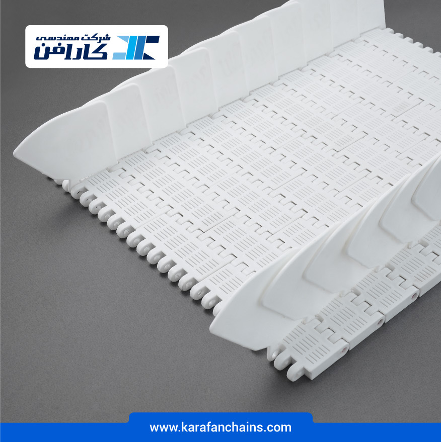 تسمه مدولار حرکت مستقیم گام 2 اینچ با دیواره و گذر 10%