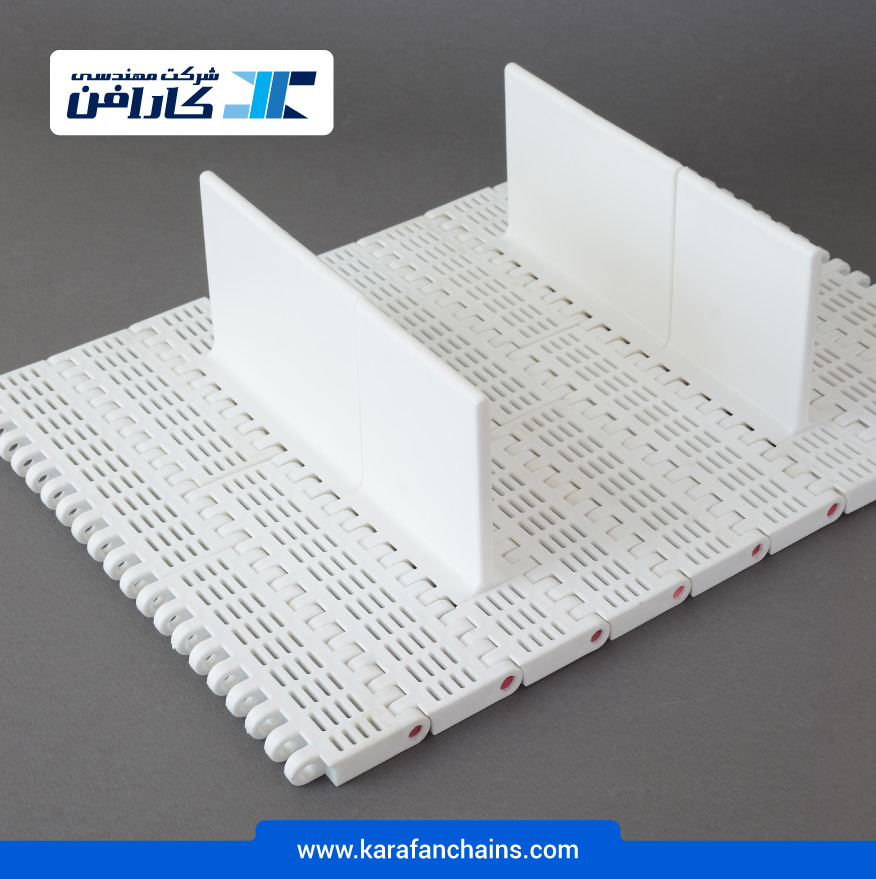 تسمه مدولار حرکت مستقیم گام 2 اینچ با تیغه بالابرنده و گذر 20% در کارابلتز