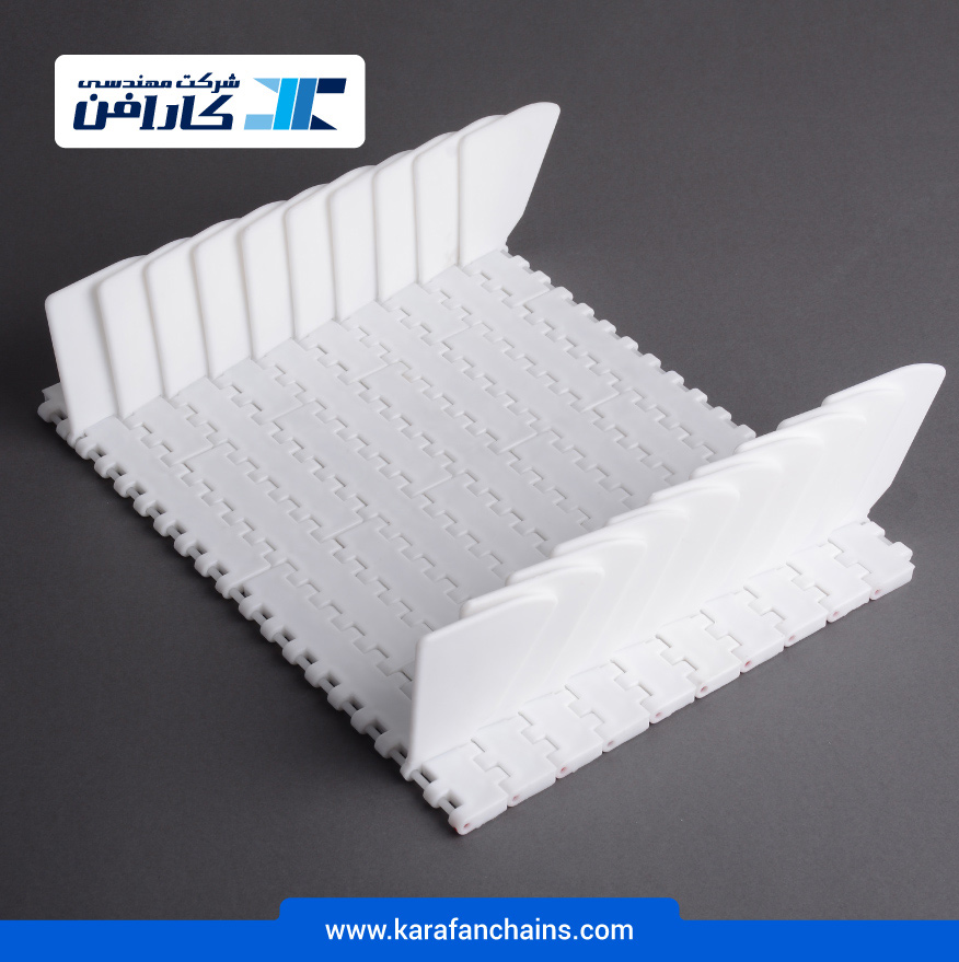 تسمه مدولار حرکت مستقیم گام 1 اینچ با دیواره و بدون گذر